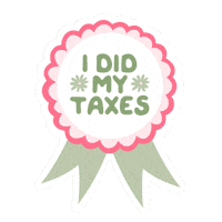 Pink Celebrate Sticker