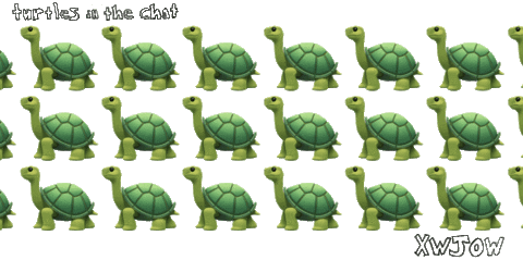 Emoji Turtle Sticker