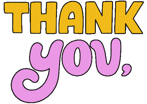 Thank You Next New Year Sticker by Nora Fikse