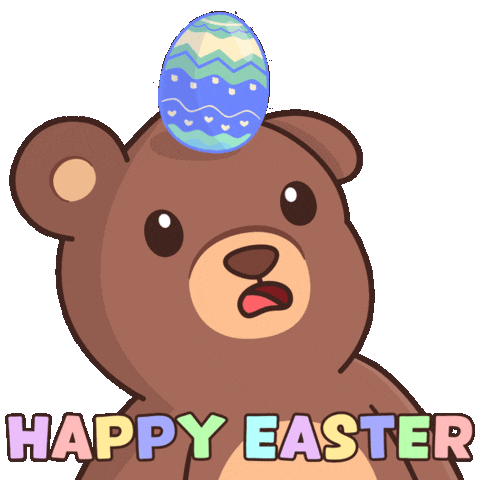 Easter Bunny Sticker by BEARISH