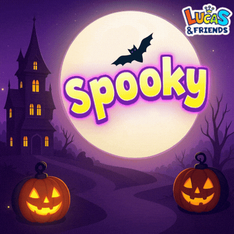 Halloween Horror GIF by Lucas and Friends by RV AppStudios