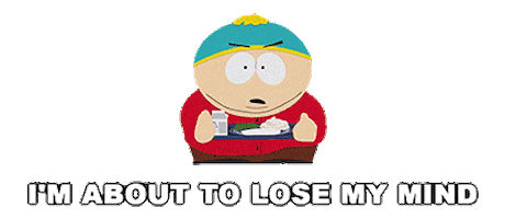 Lose It Losing My Mind Sticker by South Park