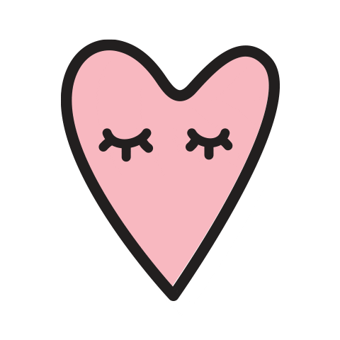 Heart Sticker by The Happy Planner