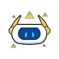 RedConectaIFS robot error alert alerta Sticker