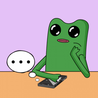 Overthinking Thinking About You GIF by fwogs