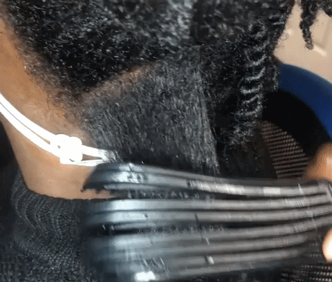 agarexantus giphygifmaker hair natural hairstyle GIF