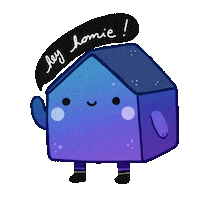 house hello Sticker by ellievsbear