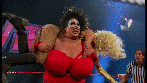 Mad Wrestling GIF by RuPaul's Drag Race