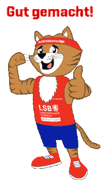 LandessportbundThueringen sports sport fussball tor Sticker