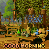Good Morning Hello GIF by Gameforge