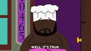 sad chef GIF by South Park 