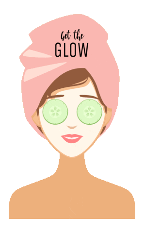 gettheglow giphyupload facemask face mask maske Sticker