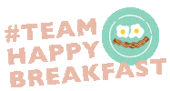 happy_everything happy food breakfast eggs Sticker
