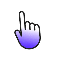 Hand Clickhere Sticker by LIGANOVA