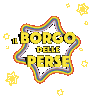 Rainbow Stars Sticker by il BORGO delle PERSE