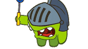 Where Am I Oops Sticker by Om Nom