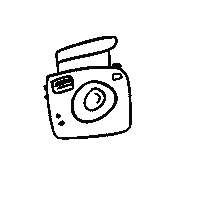 Photo Camera Sticker