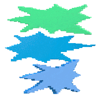 Design_Agency_Duotone pixel new design glitch Sticker