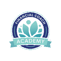 Logo Spinning Sticker by Financial Coach Academy