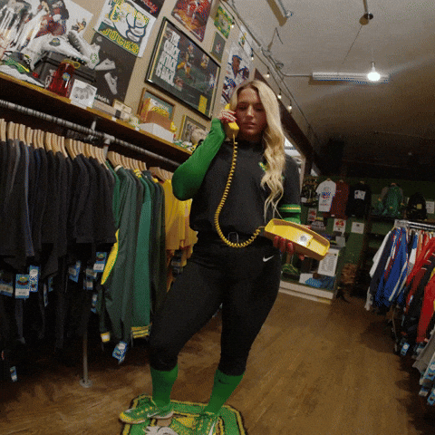 Softball Oregon GIF by GoDucks