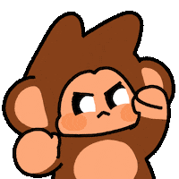 Finish Him Knock Out Sticker
