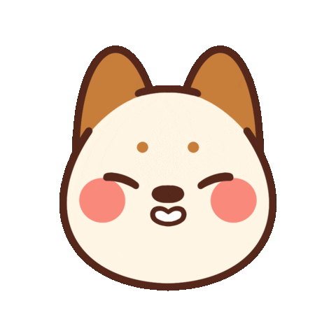 Shirostudio smile studio shiba shibainu Sticker