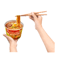 라면 Sticker by 오뚜기라면집