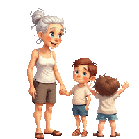 Grandmother Sticker