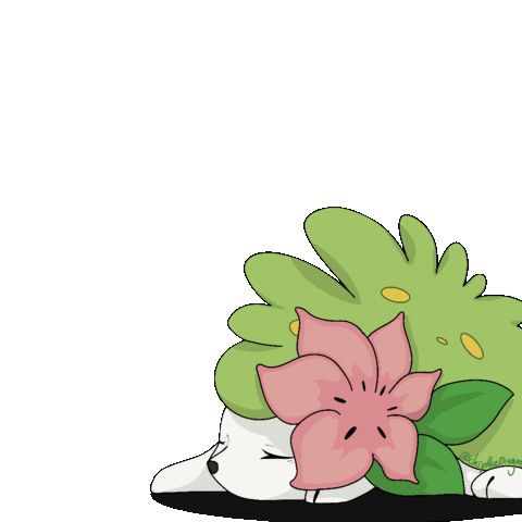 ChipTheDragon pokemon shaymin chipthedragon Sticker