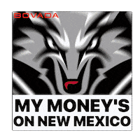 New Mexico Lobos Sticker by Bovada