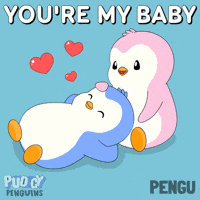 I Love You Baby GIF by Pudgy Penguins