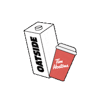 Tim Hortons Toffee Nut Latte Sticker by oatsideTW