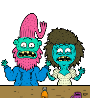 Cartoon Omg Sticker by Augenblick Studios