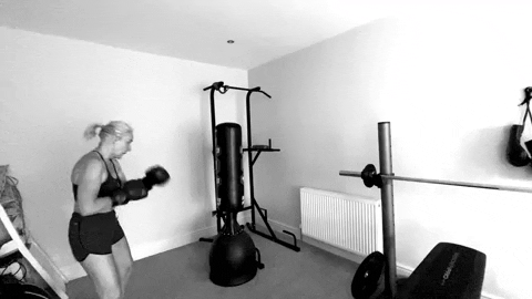 Unorthodoxx fight boxing punch boxing gloves GIF