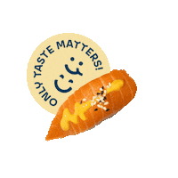 The Taste Sushi Sticker by eathappy