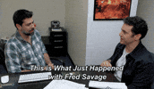 WJHonFOX what just happened fred savage the flare GIF