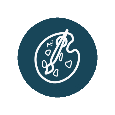 AdventurUsWomen giphygifmaker paint watercolor paintbrush Sticker