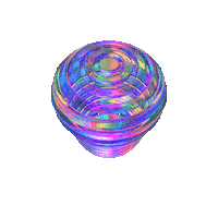 Rainbow 3D Sticker by Vince Mckelvie