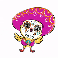 Day Of The Dead Dancing GIF by Canticos World