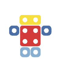 Robotakia school kids robot education Sticker