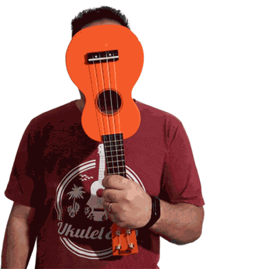 Luca Ukulele Sticker by UkeCifras