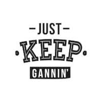 Newcastle Just Keep Going Sticker by Geordie Gifts