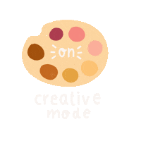 Art Creating Sticker