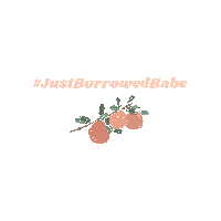 Babe Circular Fashion Sticker by Just Borrowed
