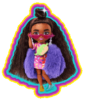 Fashion Rainbow Sticker by Barbie