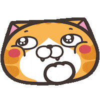 Happy Cat Sticker by MochiDad