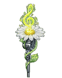Flower Sing Sticker
