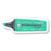 Neon Highlighting Sticker by STABILO