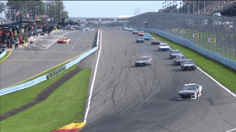 Drifting Brad Keselowski GIF by NASCAR