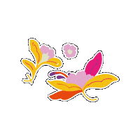 Rosa Flores Sticker by Bonafont Mexico